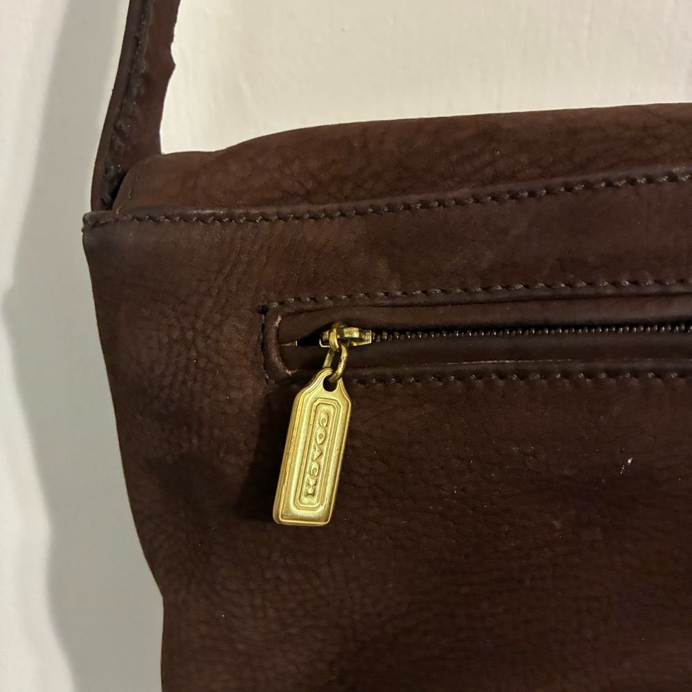 Coach vintage nubuck suede crossbody bag - Picture 9 of 14